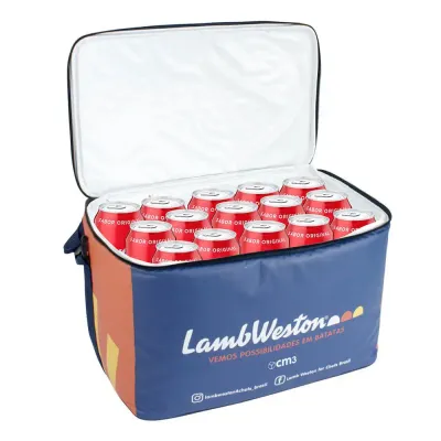 Bolsa térmica com forração interna em espuma aluminizada