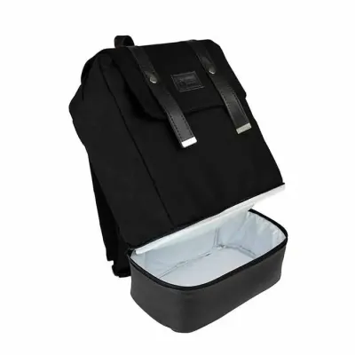 Mochila térmica personalizada - aberta