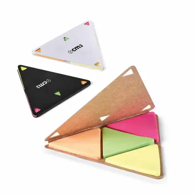 Mini Bloco Triangular Sticky Notes Personalizado