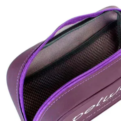 Necessaire Lolipop com ziper aberto