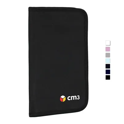  Porta Voucher Classic Preta