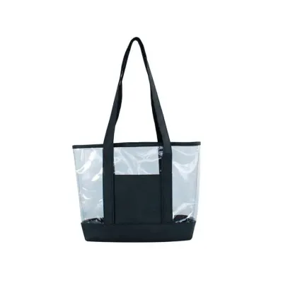 Sacola em PVC - Poá - Black