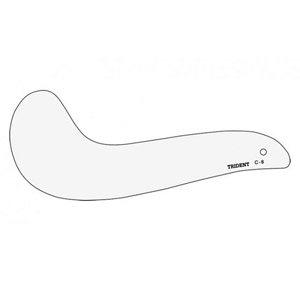 Régua para corte e costura transparente 