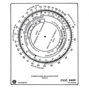 Régua para navegação aérea promocional 