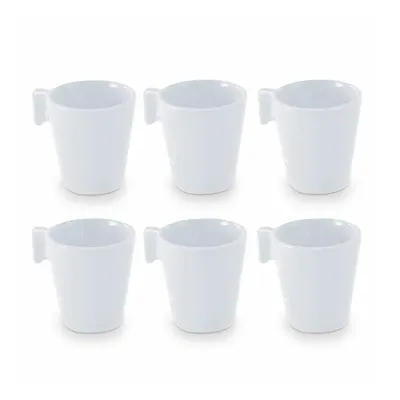 Mini Canecas de Cerâmica 80ml Brancas