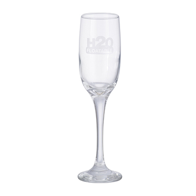 Taça de champanhe 200ml Imperatriz de vidro.