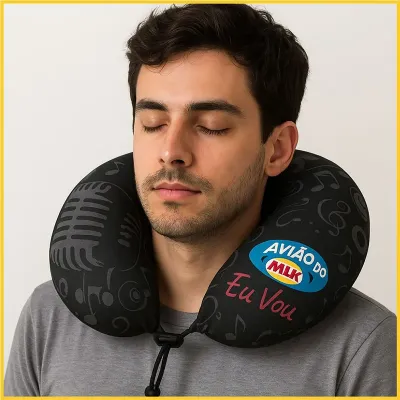 Travesseiro ou Almofada para Viagem Personalizada