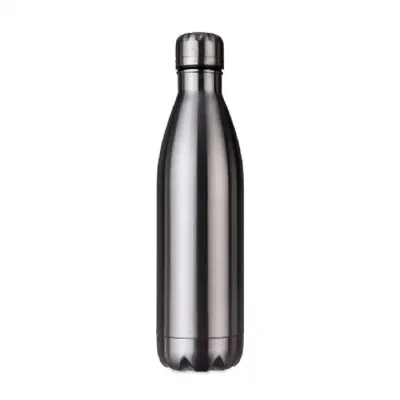 Garrafa térmica 750ml em inox de alta qualidade. Possui tampa rosqueável com detalhe superior em ...