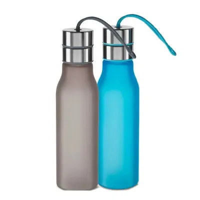 Garrafa plástica 600 ml com filtro personalizada