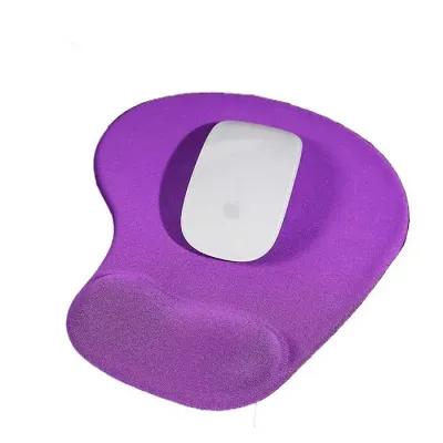 Mouse Pad ergonômico de neoprene com apoio para o punho de silicone