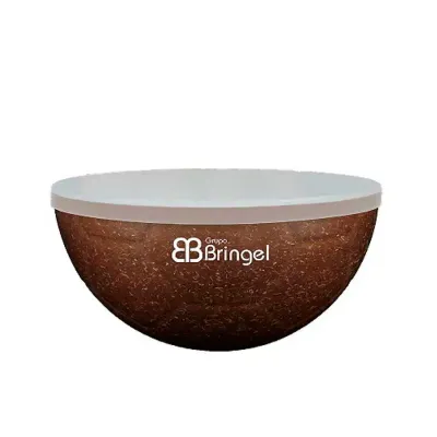 Petisqueira em formato de bola de futebol