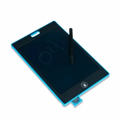 Tablet para anotações com tela lcd e caneta plástica