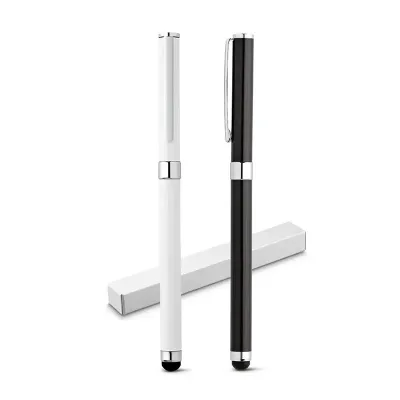 Caneta com embalagem