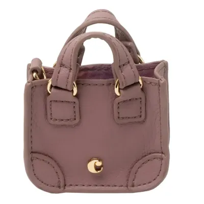 Chaveiro bolsa marrom