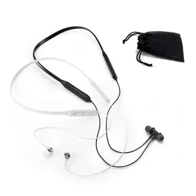 Fone de ouvido. PC. Magnético. Com transmissão por bluetooth. Autonomia até 7 horas. Função para ...