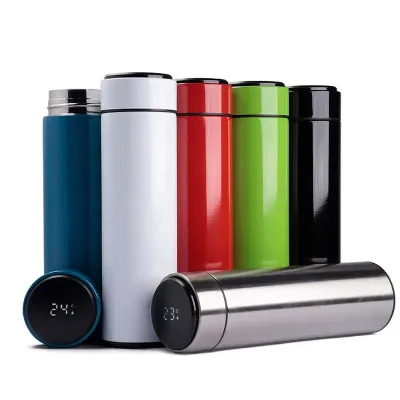 Garrafa inox, várias cores