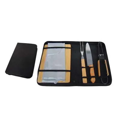 Kit churrasco com 5 peças 