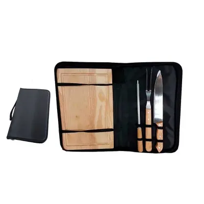 Kit churrasco 4 peças