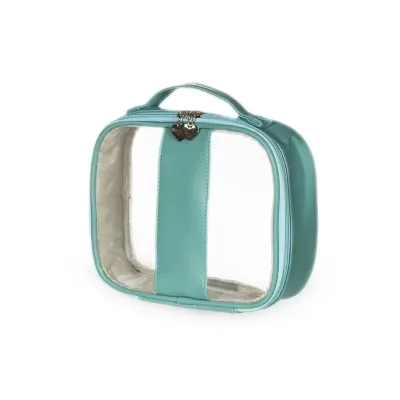 Nécessaire de pvc e pu VERDE