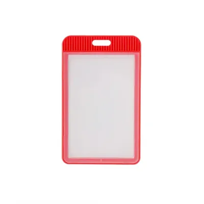 Porta Crachá Plástico VERMELHO