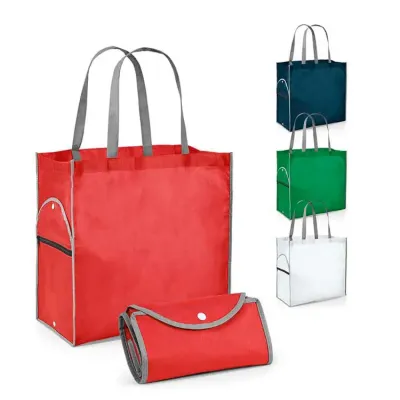 Sacola dobrável com opção de cores