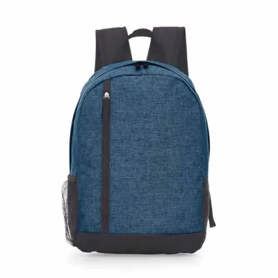 Mochila para notebook, um bolso lateral, Compartimento frontal com ziper, Alça de mão, Tecido pol...