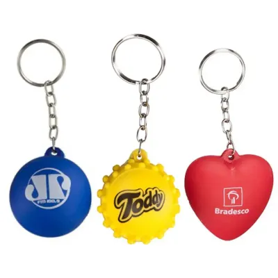 Chaveiro emborrachado personalizado