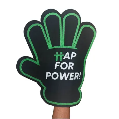 Mão em EVA para torcida e eventos