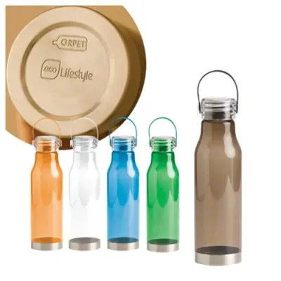 Garrafa Vetra RPET de 600ml: opções de cores