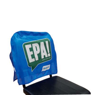 Capa para cadeira personalizada na medida 45x40 cm, confeccionada em tecido Duralon® 100% poliéster.