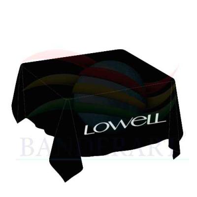 Toalha de mesa personalizada confeccionada em tecido Duralon®100%poliéster, formatos e tamanhos v...