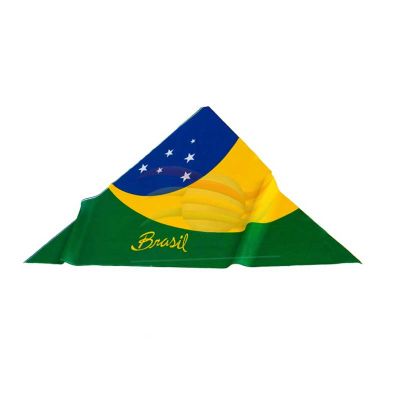 Bandana promocional com gravação personaliza em tecido poliéster.