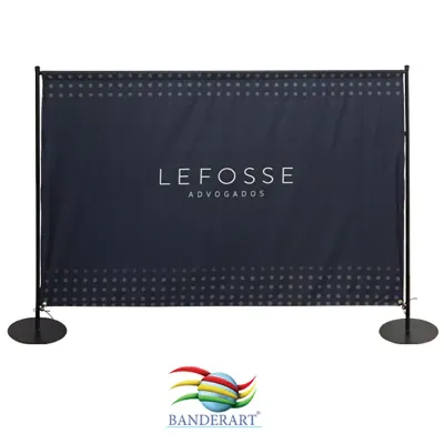 Biombo articulado modular em tecido Duralon®