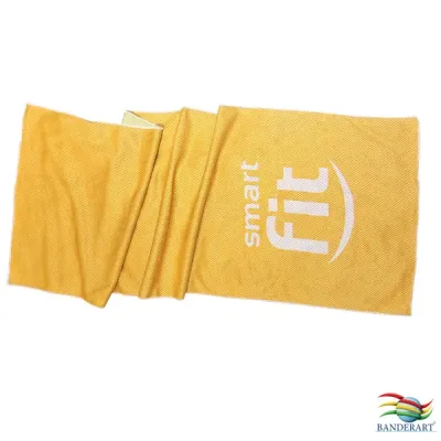 Toalha Fitness Amarela