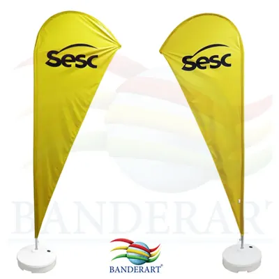 Wind Banner Amarelo
