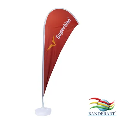 Wind Banner Vermelho