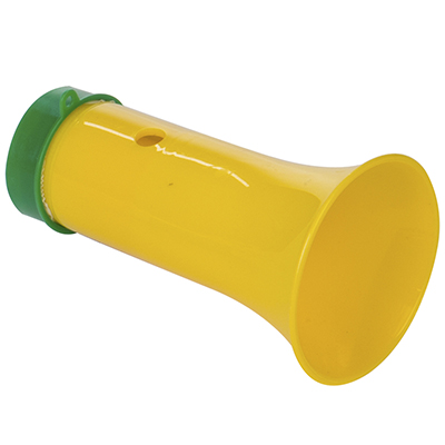 Corneta plástica.