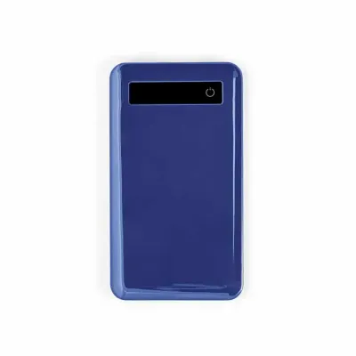 Bateria portátil com ecrã touch e indicador de carga SAGAN - azul