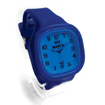 Relógio de pulso SQUARECOLOR azul