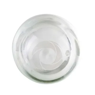 Copo de vidro com parede dupla que mantém a temperatura da bebida por mais tempo