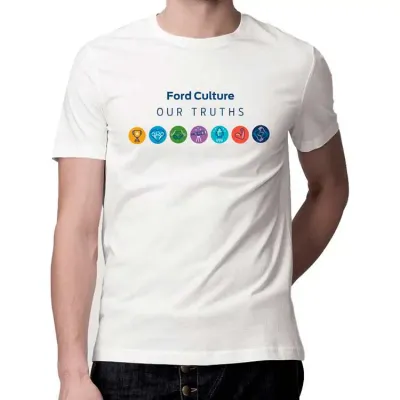 Camiseta com gravação frente e nas costas