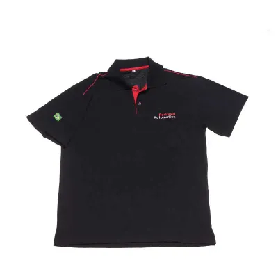 Camisa pólo com friso em piquet PA