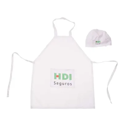 Avental e Chapéu de Cozinheiro