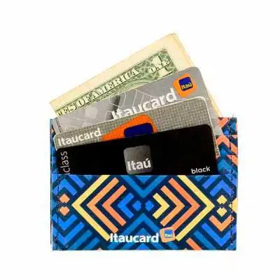 Porta-cartão dobrado