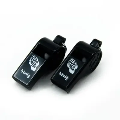 Apito Preto Personalizado