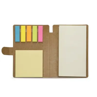 Bloco de anotações ecológico, material em kraft
