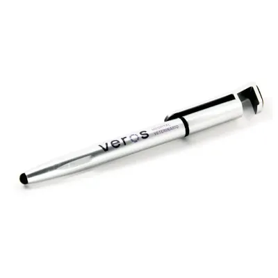 Caneta Plástica Touch com Suporte 