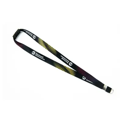 Cordão com argola e trava