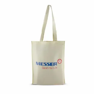 Sacola em 100% algodão reciclado personalizada