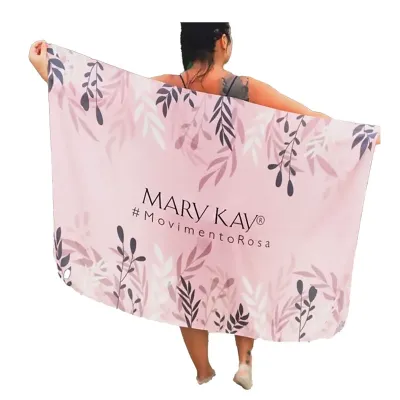 Canga personalizada em crepe